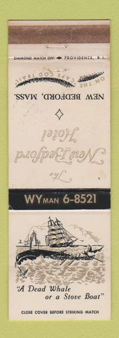 Matchbook Cover - New Bedford Hotel MA WEAR