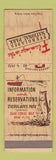 Matchbook Cover - Flamingo in the Everglades National Park Miami FL