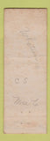 Matchbook Cover - George's Restaurant lobster Bellingham WA