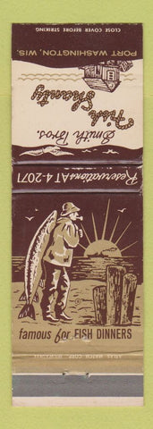 Matchbook Cover - Smith Bros Fish Shanty Port Washington WI WEAR