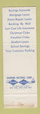 Matchbook Cover - Poughkeepsie Savings Bank NY girlie