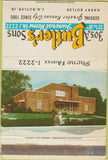 Matchbook Cover - Butler's Funeral Home Kansas City MO 40 Strike