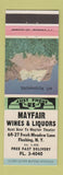 Matchbook Cover - Mayfair Wines Liquors Flushing NY