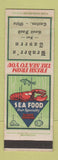 Matchbook Cover - Bender's Tavern Canton OH seafood WEAR