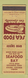 Matchbook Cover - Seafood Bay Columbus OH WEAR