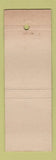 Matchbook Cover - Lobster In the Rough West Yarmouth MA