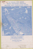 Matchbook Cover - Nelson Co Piping Philadelphia PA 40 Strike
