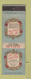 Matchbook Cover - Sea Cove Restaurant New York City