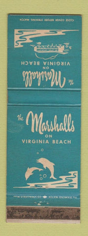 Matchbook Cover - Marshalls Virginia Beach VA WEAR