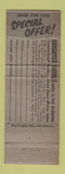 Matchbook Cover - Kiwi Shoe Polish US Marines