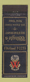 Matchbook Cover - Whyte's Restaurant New York City