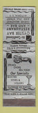 Matchbook Cover - Oyster Bay Restaurant Astoria LI NY