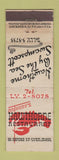 Matchbook Cover - Anthony's Hawthorne Restaurant Lynn MA lobster feature WEAR
