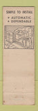 Matchbook Cover - Pyrofax Gas Pinellas St Petersburg FL WEAR
