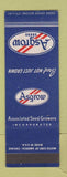 Matchbook Cover - Asgrow Seeds Inc SAMPLE