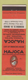 Matchbook Cover - Hajoca Plumbing Heating Supply Richmond VA