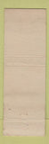Matchbook Cover - Royal Triton oil gas Des Moines IA