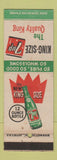 Matchbook Cover - 7Up Soda
