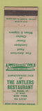 Matchbook Cover - Antlers Restaurant New York City WEAR