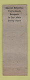 Matchbook Cover - Antlers Restaurant New York City WEAR