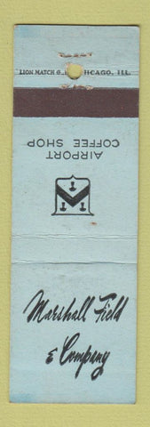 Matchbook Cover - Marshall Field & Company Airport Coffee Shop