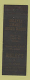 Matchbook Cover - Bigley's South Union oil gas Palm Springs CA