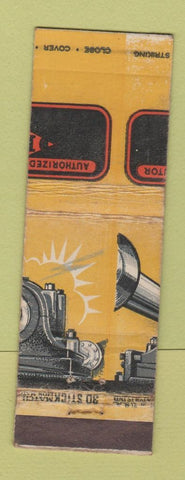 Matchbook Cover - Dodge Transmission MISCUT ERROR WEAR 30 Stick