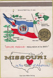 Matchbook Cover - State of Missouri Tourism WORN 40 Strike