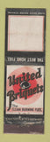 Matchbook Cover - United Briquets Coal? WEAR