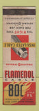 Matchbook Cover - Flamenol Cable Insulated GE WEAR DD Bean