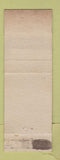 Matchbook Cover - Building Materials Inc New Bedford MA cement brick lime