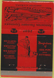 Matchbook Cover - Anniston Foundry Co Anniston AL 40 Strike