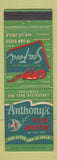 Matchbook Cover - Anthony's Fish Grotto San Diego La Jolla CA