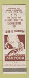 Matchbook Cover - The Lighthouse Seafood San Francisco CA
