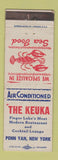 Matchbook Cover - The Keuka Seafood Penn Yan NY