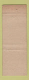 Matchbook Cover - The Keuka Seafood Penn Yan NY