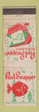 Matchbook Cover - Red Snapper Restaurant Los Angeles CA