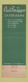 Matchbook Cover - Red Snapper Restaurant Los Angeles CA