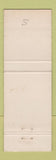 Matchbook Cover - Snapper Inn Oakdale LI NY lobster