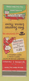 Matchbook Cover - Kobs Searsport Lobster Pound ME lobster