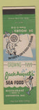 Matchbook Cover - Jack August's Seafood Restaurant Northampton MA