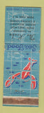 Matchbook Cover - Keuka Seafood Penn Yan NY lobster WORN