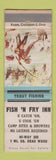 Matchbook Cover - Fish n Fry Inn Deadwood SD