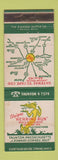Matchbook Cover - Herring Run Taunton MA mermaid girlie WEAR