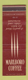 Matchbook Cover - Marlboro Coffee for hotels clubs restaurants