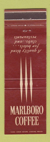 Matchbook Cover - Marlboro Coffee for hotels clubs restaurants