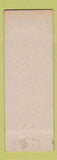 Matchbook Cover - Paul Lyons Barber Shop North Little Rock AR