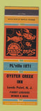 Matchbook Cover - Oyster Creek Inn Leeds Point NJ