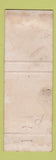 Matchbook Cover - Conco Heat Lindas Kenosha WI WEAR