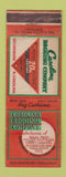 Matchbook Cover - Carolina Bagging Company Henderson NC